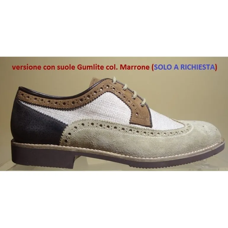 Buty męskie skórzane sznurowane "Brisa"