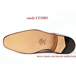 Buty męskie skórzane sznurowane "Bubbola"