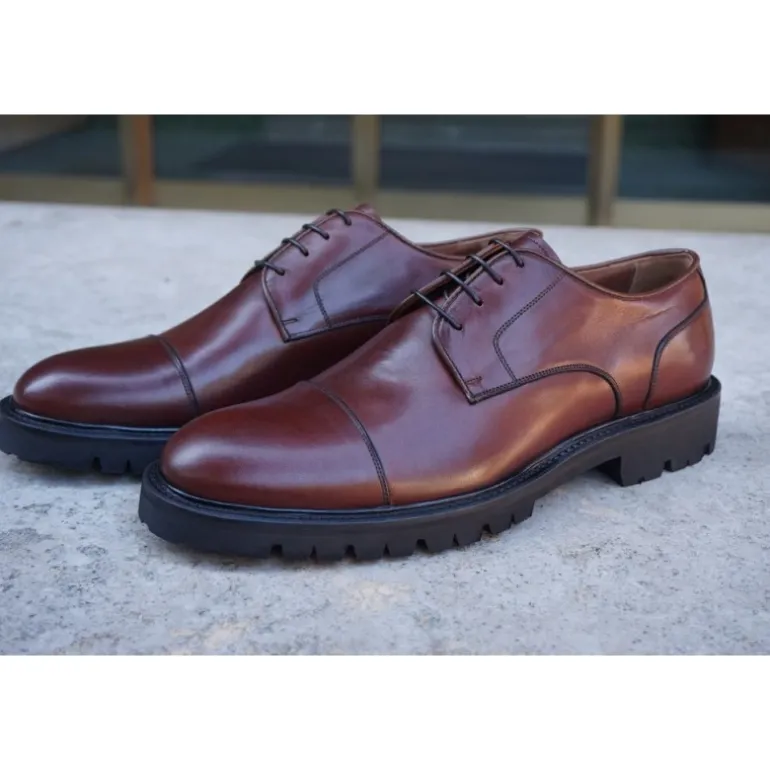 Buty męskie skórzane sznurowane "Arrigo"