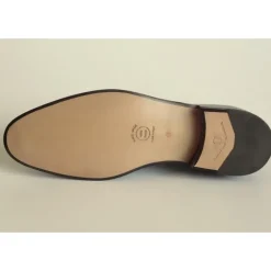 Buty męskie skórzane ze sprzączką "Lucignano"