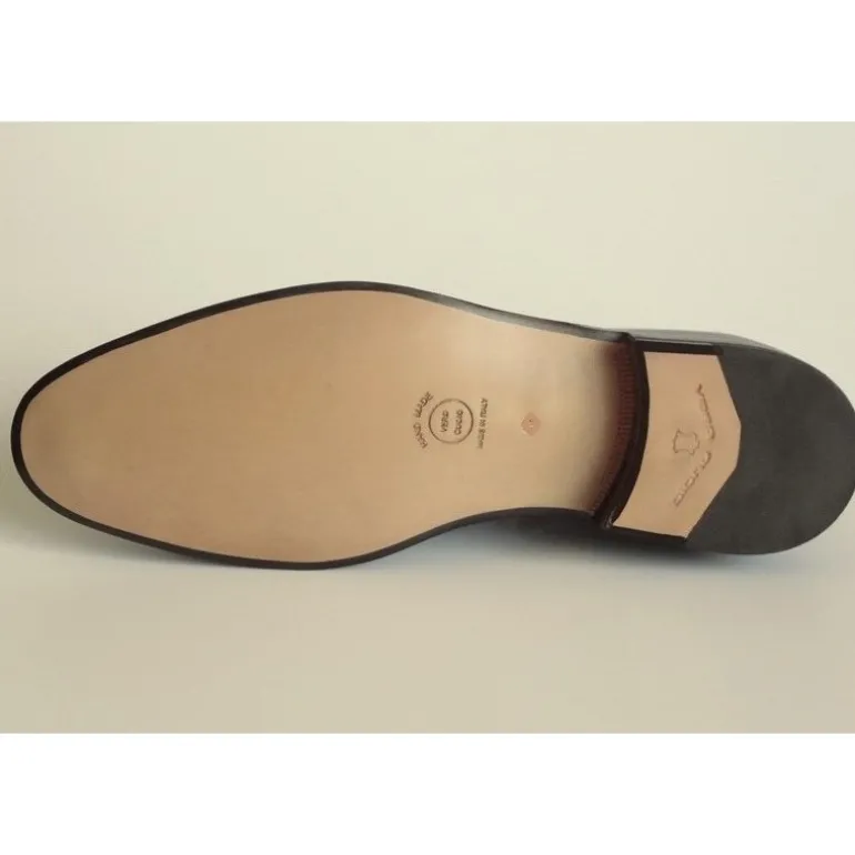 Buty męskie skórzane ze sprzączką "Lucignano"