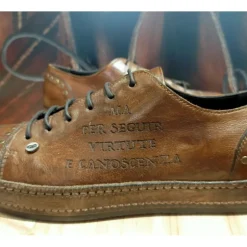 Buty męskie Sneaker Skórzane "Inferno Canto XXVI"