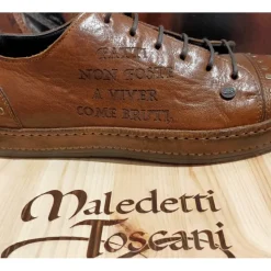 Buty męskie Sneaker Skórzane "Inferno Canto XXVI"