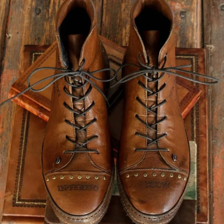 Buty męskie Sneaker Skórzane "Inferno Canto XXVI" AL