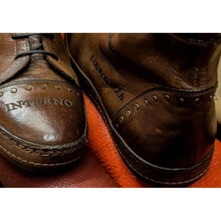 Buty męskie Sneaker Skórzane "Inferno Canto XXVI" AL