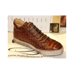 Buty męskie Sneakers Benso Krokodyl Kajman