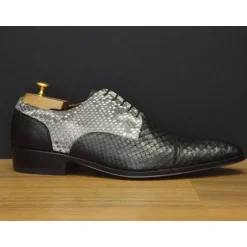 Buty męskie ze skóry Pyton "Alberto"