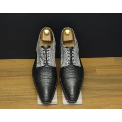 Buty męskie ze skóry Pyton "Alberto"