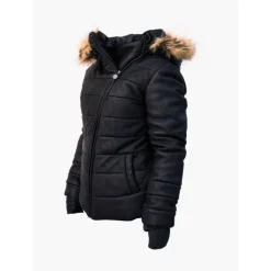 Ciepła i puchowa kurtka Damska skórzana i valtherm  "Unico"