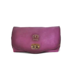 Damska listonoszka ze skóry z klapą "Castel Del Piano" B161