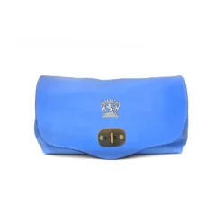 Damska listonoszka ze skóry z klapą "Castel Del Piano" B161