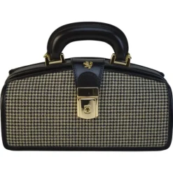 Damska skórzana torebka z zamkiem na klucz "Lady Brunelleschi" 120/N