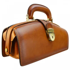 Damska skórzana torebka z zamkiem na klucz "Lady Brunelleschi" 120/N