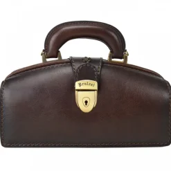 Damska skórzana torebka z zamkiem na klucz "Lady Brunelleschi" 120/N