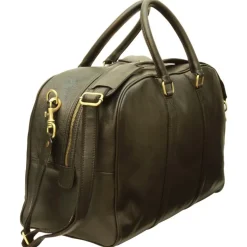 Duża, minimalistyczna torba podróżna szlachetnej skóry cielęcej "Grudziądz" BC