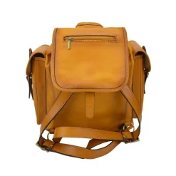 Duży skórzany plecak unisex "Montalbano" B346