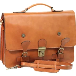 Ekskluzywna aktówka z licowej skóry cielęcej. "Toruń"