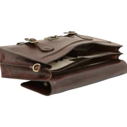 Ekskluzywna aktówka z licowej skóry cielęcej. "Toruń" BC