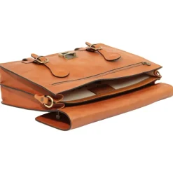 Ekskluzywna aktówka z licowej skóry cielęcej. "Toruń"