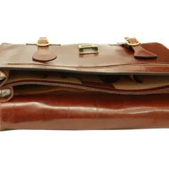 Ekskluzywna aktówka z licowej skóry cielęcej. "Toruń" B