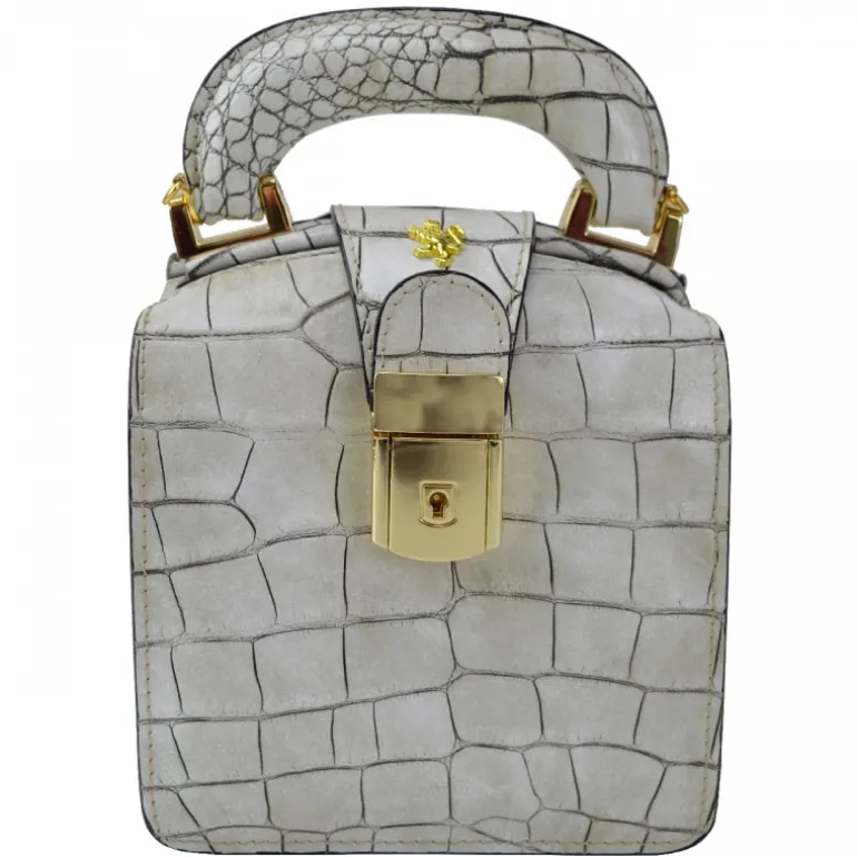 Ekskluzywna listonoszka skórzana "Miss Brunelleschi" K120/27/L