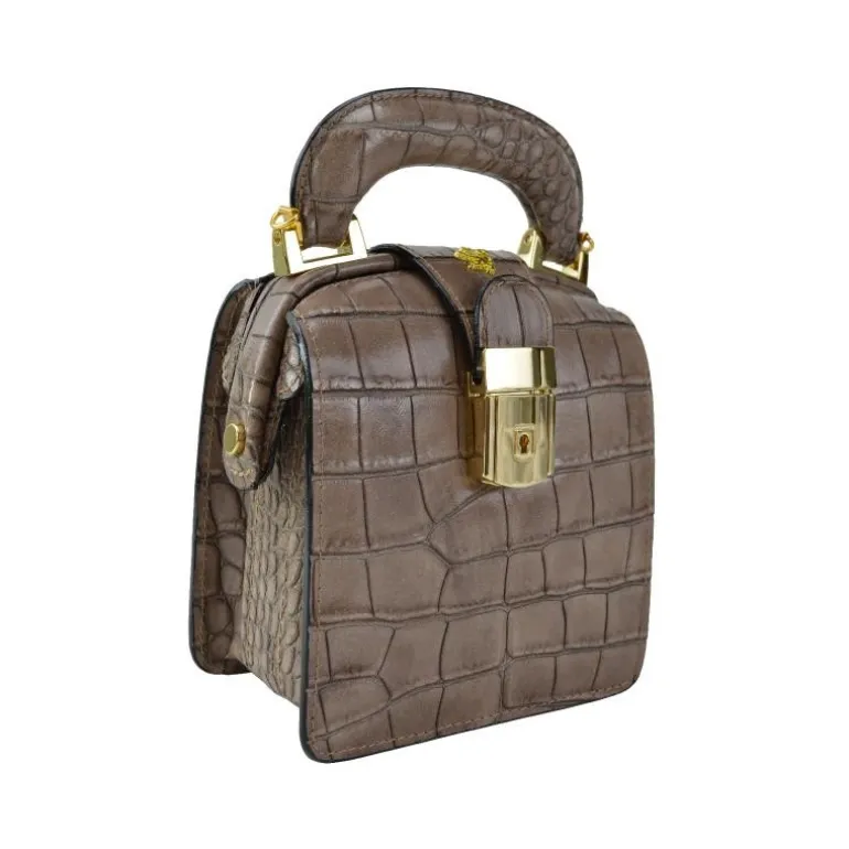 Ekskluzywna listonoszka skórzana "Miss Brunelleschi" K120/27/L