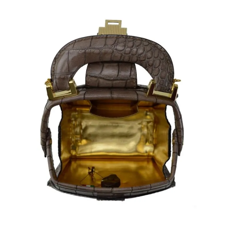 Ekskluzywna listonoszka skórzana "Miss Brunelleschi" K120/27/L