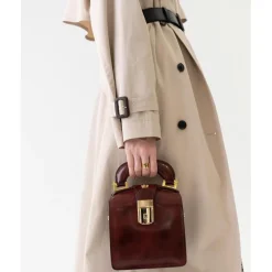 Ekskluzywna listonoszka skórzana "Miss Brunelleschi" B120/L