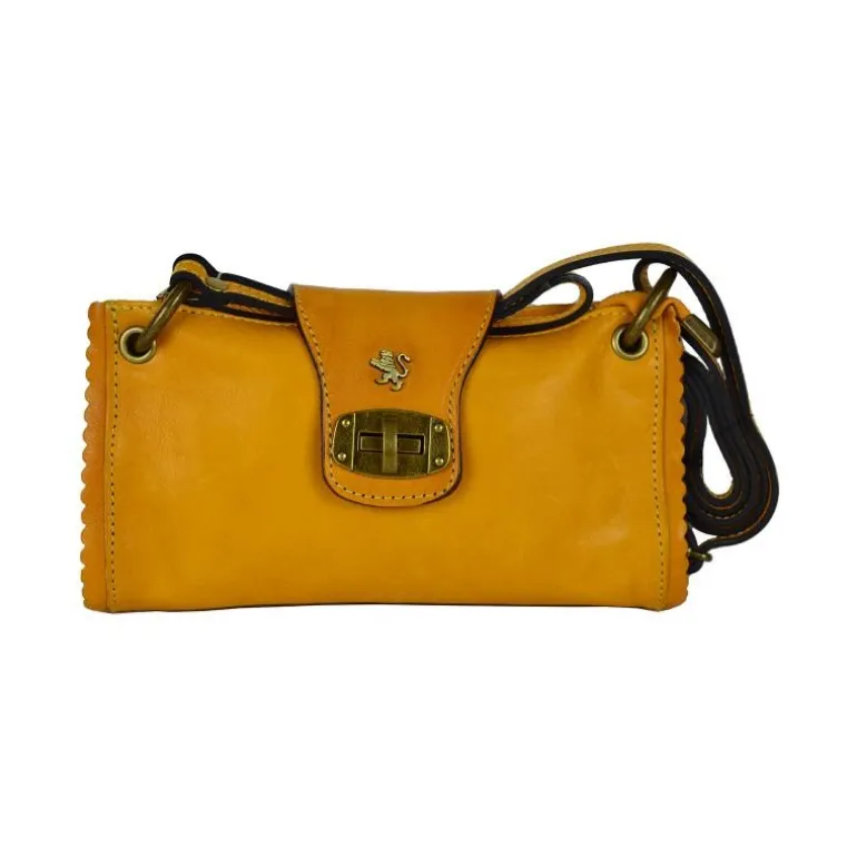 Elegancka i pięknie wykonana listonoszka skórzana damska "Pontremoli" B336