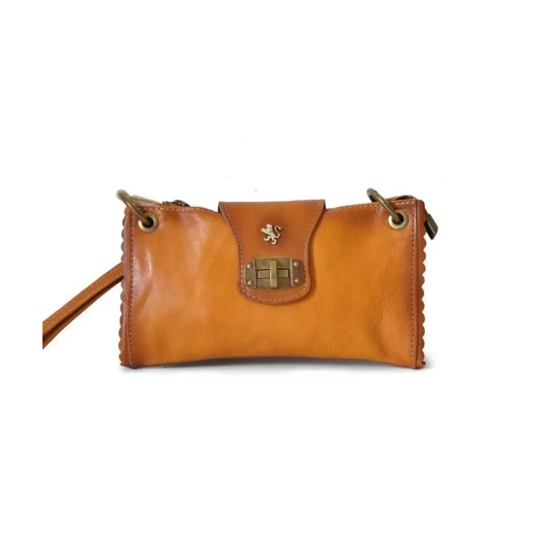 Elegancka i pięknie wykonana listonoszka skórzana damska "Pontremoli" B336