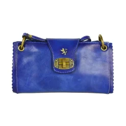 Elegancka i pięknie wykonana listonoszka skórzana damska "Pontremoli" B336