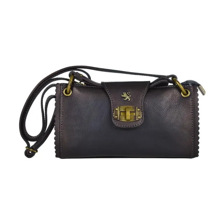 Elegancka i pięknie wykonana listonoszka skórzana damska "Pontremoli" B336