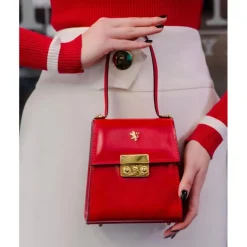 Elegancka, skórzana torebka damska do ręki "Artemisia" R299/22