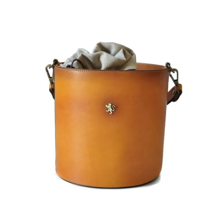 Elegancka, skórzana torebka damska do ręki "Secchiello" B335