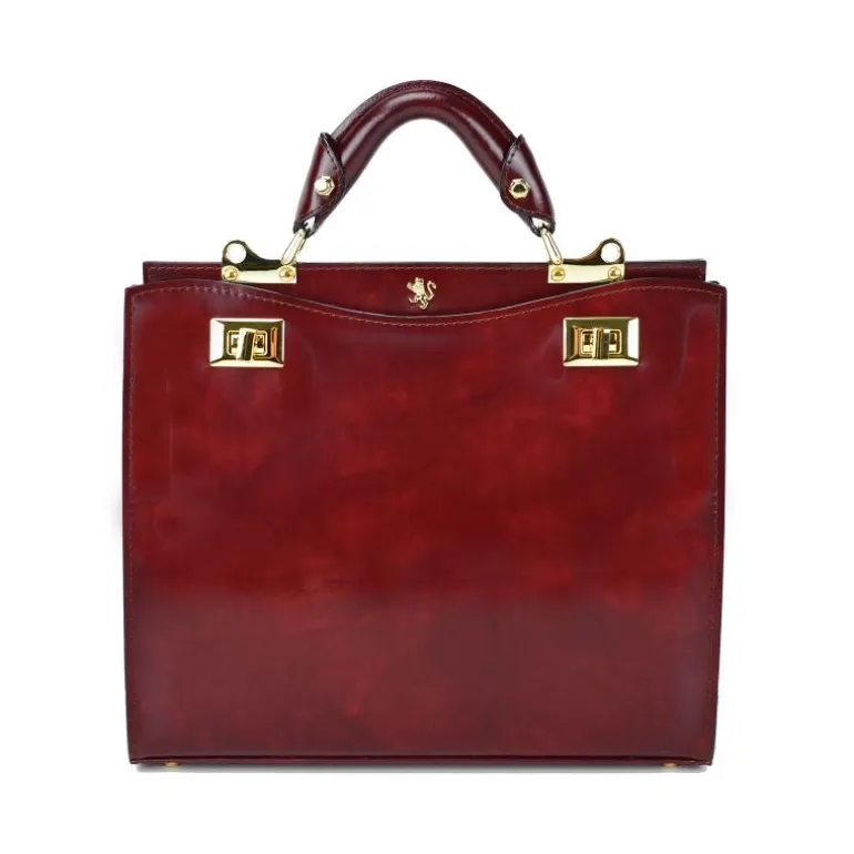 Elegancka torebka skórzana Średniej wielkości. "Anna Maria Luisa de' Medici"