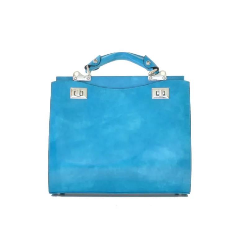 Elegancka torebka skórzana Średniej wielkości. "Anna Maria Luisa de' Medici"