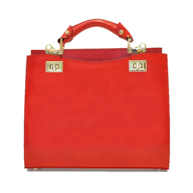 Elegancka torebka skórzana Średniej wielkości. "Anna Maria Luisa de' Medici"