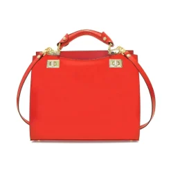 Elegancka torebka skórzana Średniej wielkości. "Anna Maria Luisa de' Medici"