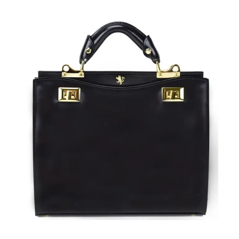 Elegancka torebka skórzana Średniej wielkości. "Anna Maria Luisa de' Medici"