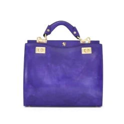 Elegancka torebka skórzana Średniej wielkości. "Anna Maria Luisa de' Medici"