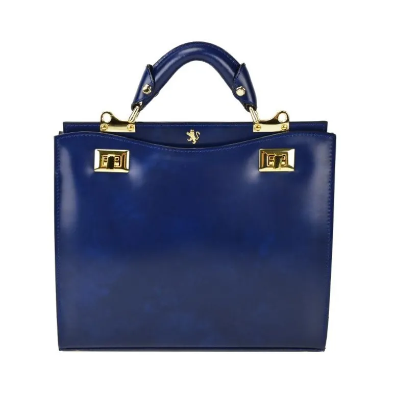 Elegancka torebka skórzana Średniej wielkości. "Anna Maria Luisa de' Medici"