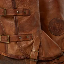 Getry na obuwie męskie skórzane "Ghette" MI