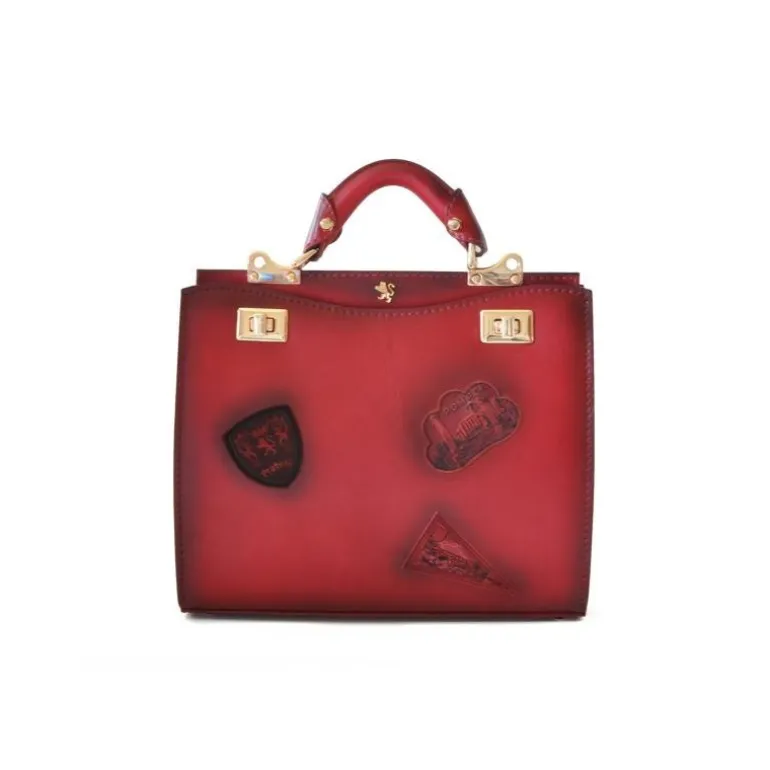 Klasyczna skórzana torebka Damska "Anna Maria Luisa de' Medici"