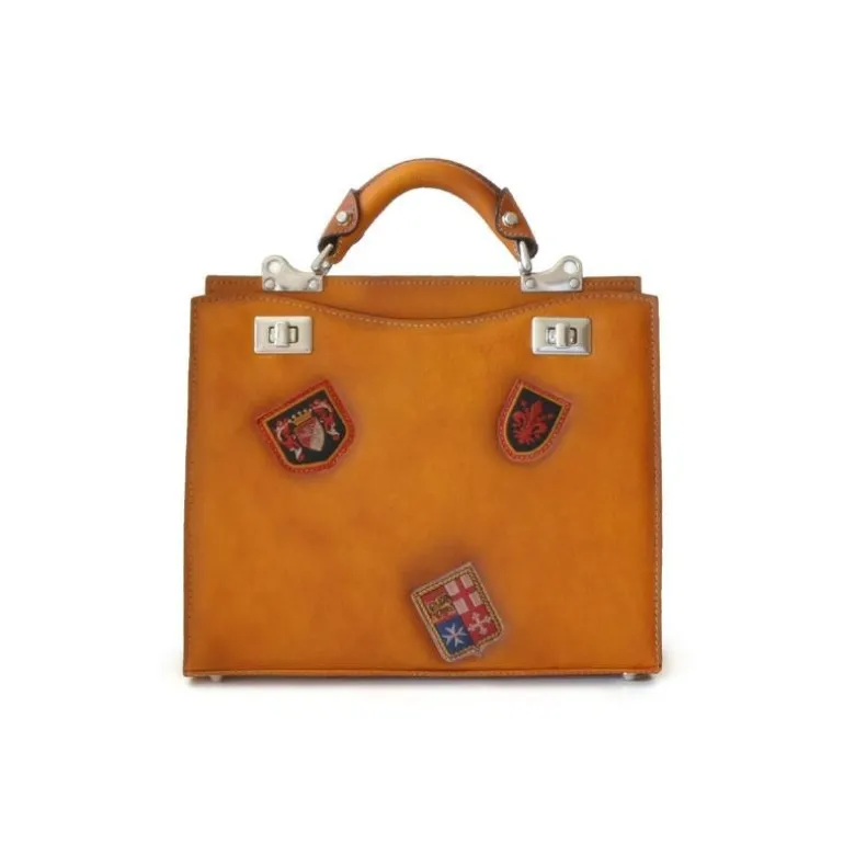 Klasyczna skórzana torebka Damska "Anna Maria Luisa de' Medici"