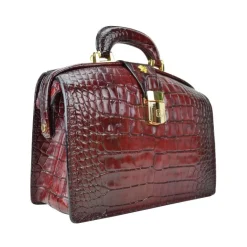 Klasyczna torebka Damska skórzana z tłoczonym wzorem. "Miss Brunelleschi" K120/29