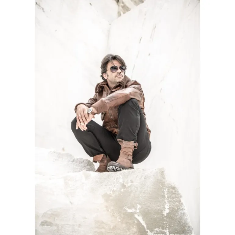 Kozaki męskie skórzane "Scansano"