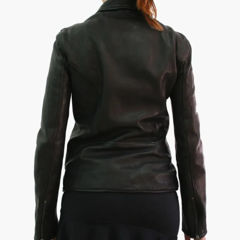 Kurtka skórzana Damska "Chiodo" CZ