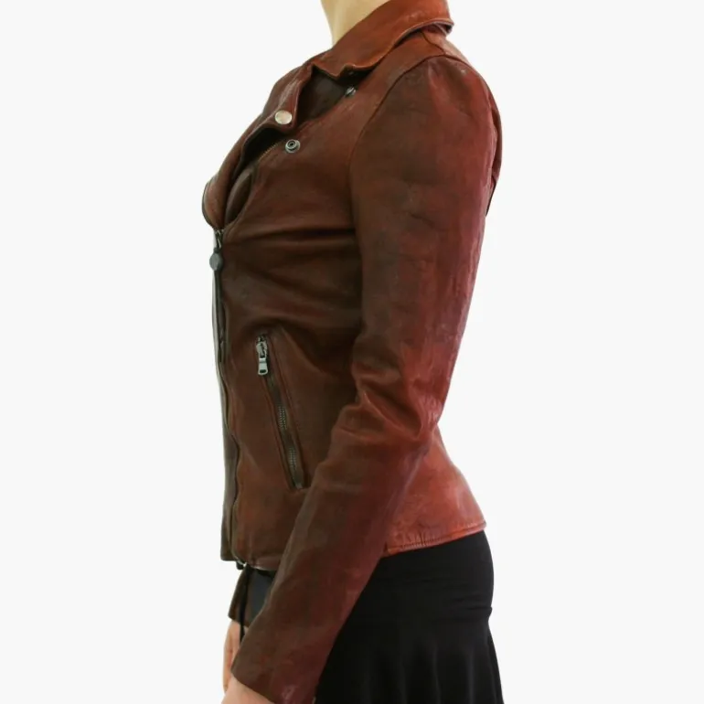 Kurtka skórzana Damska "Chiodo" BR