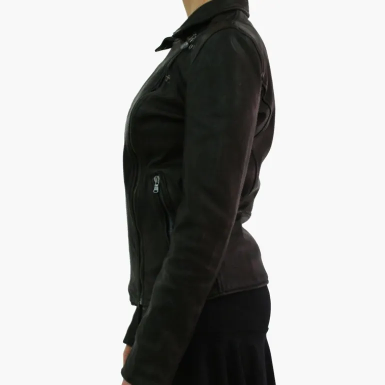 Kurtka skórzana Damska "Chiodo" CZ