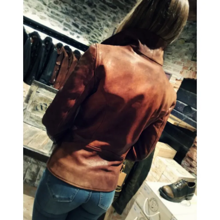 Kurtka skórzana Damska "Chiodo" CW